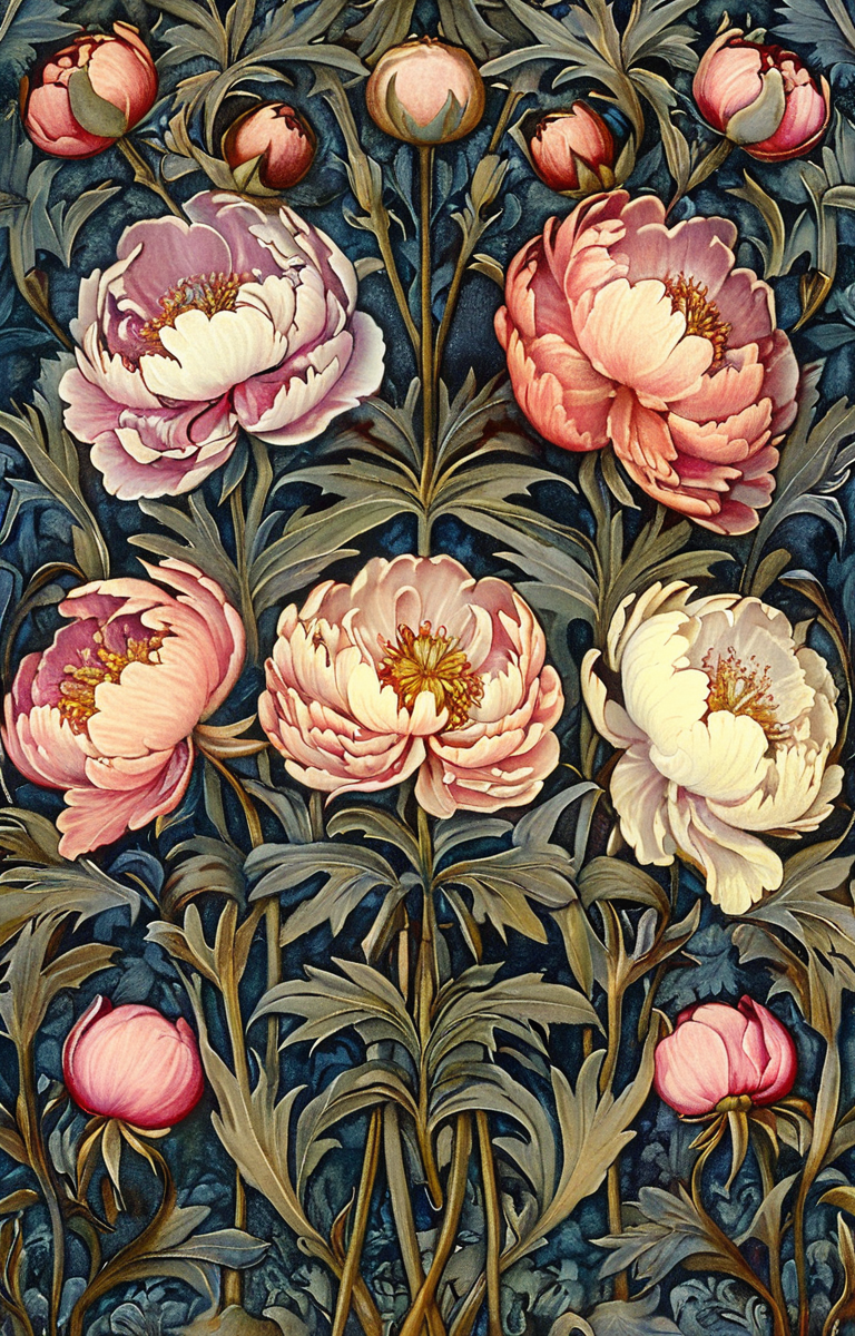 10346-2495684971-masterpiece,best quality,_lora_tbh192-sdxl_0.9_,illustration,style of William Morris decaying peonies.png